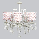 Pom Pom 5 Arm Elegance Chandelier
