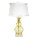 Transparent Amber Lamp