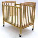 Storage Pocket Folding Crib