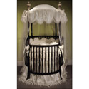 Antoinette Round Crib Bedding Set