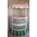 Audrey Round Crib Bedding