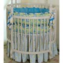 Cristophe Round Crib Bedding