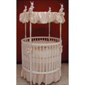Danielle Round Crib Bedding