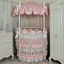 Princess and the Pea Round Crib Bedding