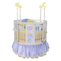 Star Light Round Crib