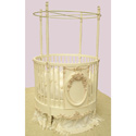 Bella Rose Round Crib