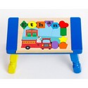Personalized Fire Truck Puzzle Stool